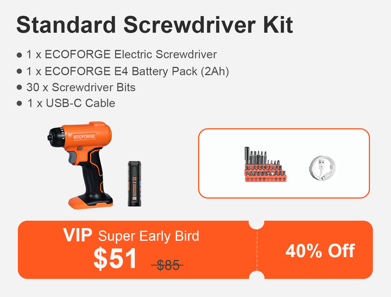 ECOFORGE E4 System VIP Reservation